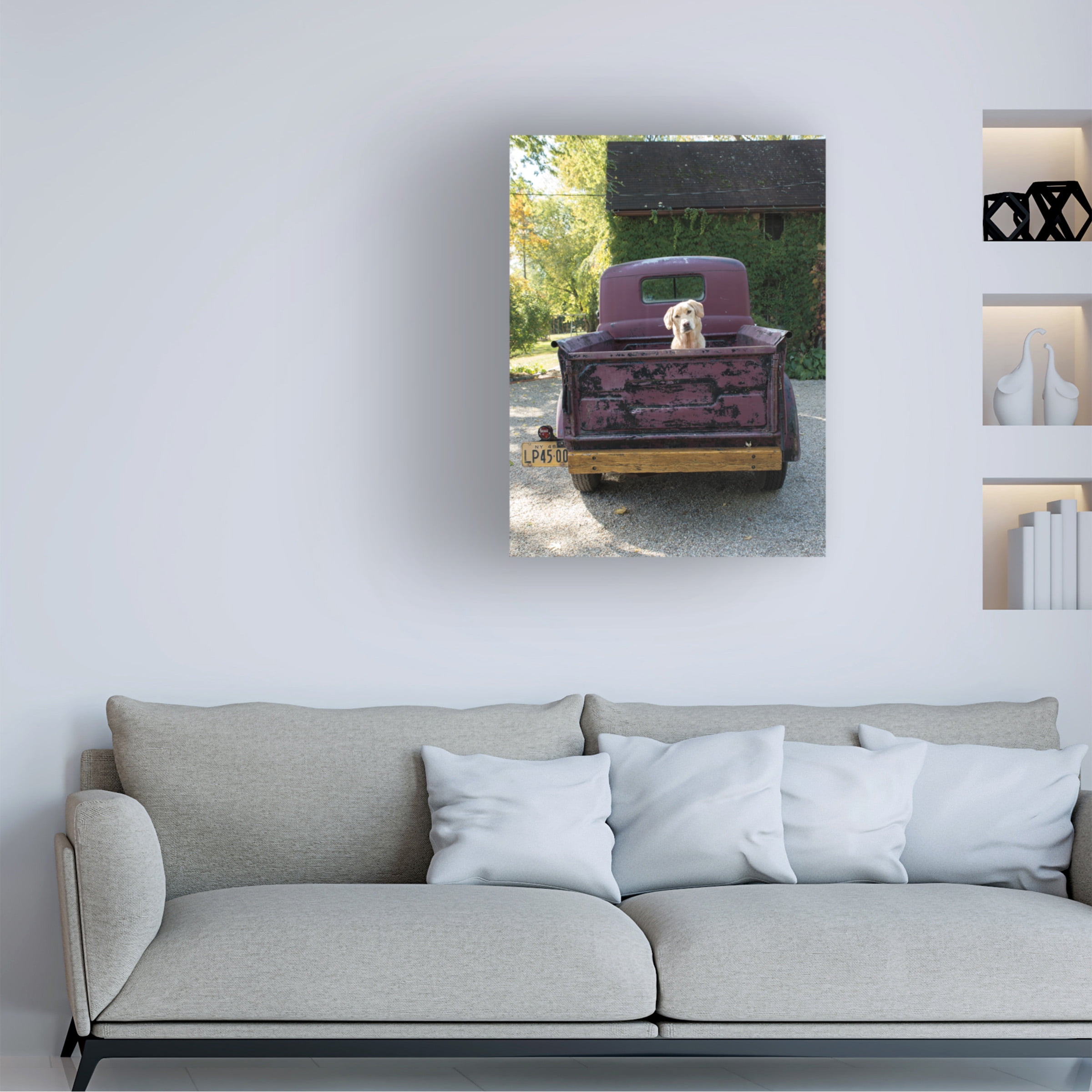 Jim Dratfield 'Get Out of Dodge' Canvas Art