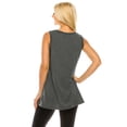 thumbnail image 2 of Haute Edition Women's&nbsp;Loose Fit Tank top. Plus size available, 2 of 2