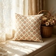 thumbnail image 2 of Single Sided Floral Pillow Cover, Square Decorative Throw Pillow Case for Couch and Bed, Colorful Botanical Print Home Decor Accent, Easy Care Polyester Cover for Sofa and Living Room, 2 of 6