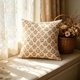 thumbnail image 1 of Floral Print Throw Pillow Cover 3 Colors SingleSided Squares Cushion Case For Sofa Couch Bedroom Home Decor, 1 of 6