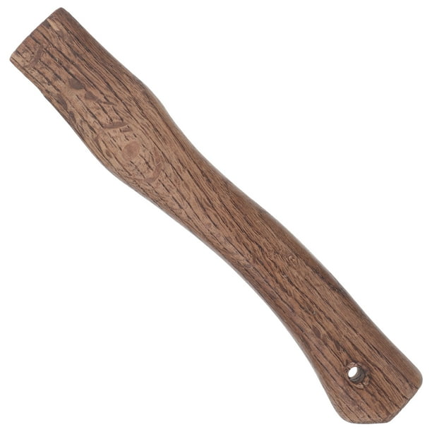 ColoMX Mango de hacha de repuesto, cuñas de madera, mango de hacha de repuesto, mango de hacha de repuesto para hacha, 27cm, marrón