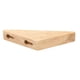 thumbnail image 5 of Colgador de ropa de madera Natural de 16 Uds., gancho para abrigos montado en la pared, , sombrero, 5 of 8