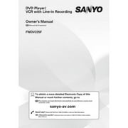Sanyo FWDV225F DVD/VCR Combo Player
