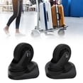 thumbnail image 1 of Ruedas Universales Para Maleta De Equipaje, Ruedas Para Maleta De Equipaje, A Prueba De Desgaste, Fácil De Instalar, Silenciador, 1 Par Con Tornillos Para Viajes, 1 of 7