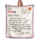 thumbnail image 1 of LHSHID Gifts for MomAnniversary Birthday Gift for Mom from Daughter SonMom GiftsDear Mom Blanket for Mothers DayMom Blanket 30"x40", 1 of 6