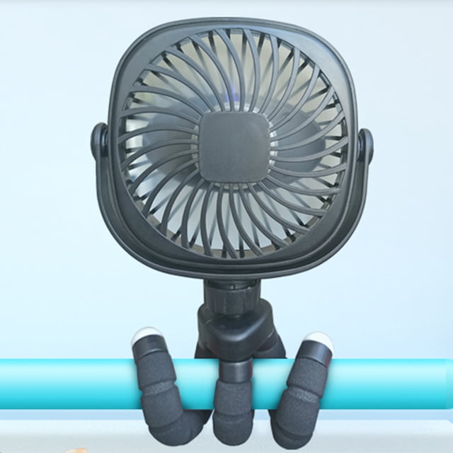unbranded Ventilador Ajustable USB Recargable Con Para Escritorio Y Uso Portátil