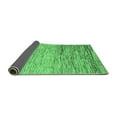 thumbnail image 2 of Ahgly Company Indoor Rectangle Abstract Emerald Green Modern Area Rugs, 5' x 7', 2 of 4