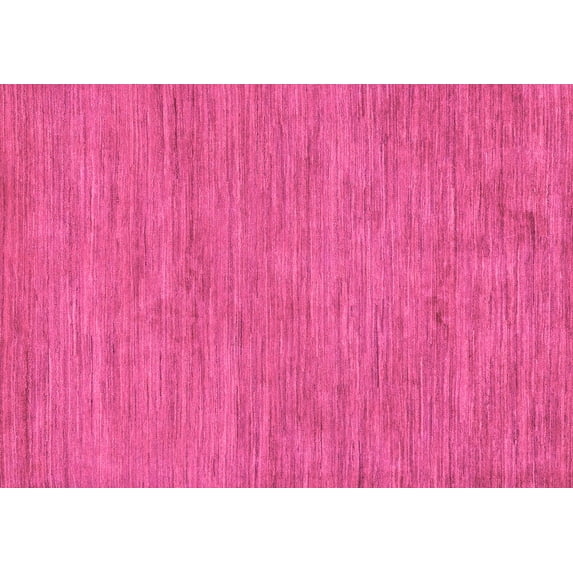 Ahgly Company Indoor Rectangle Abstract Pink Modern Area Rugs, 2' x 5'