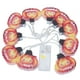 thumbnail image 5 of Cadena Ligera Decoración de Cadena Luz de Calabaza 10 LED Luces Navideñas para Decoración Interior Al Aire Libre Decoraciones de Halloween Luces con Pilas para Adecuado ANGGREK Otros, 5 of 8