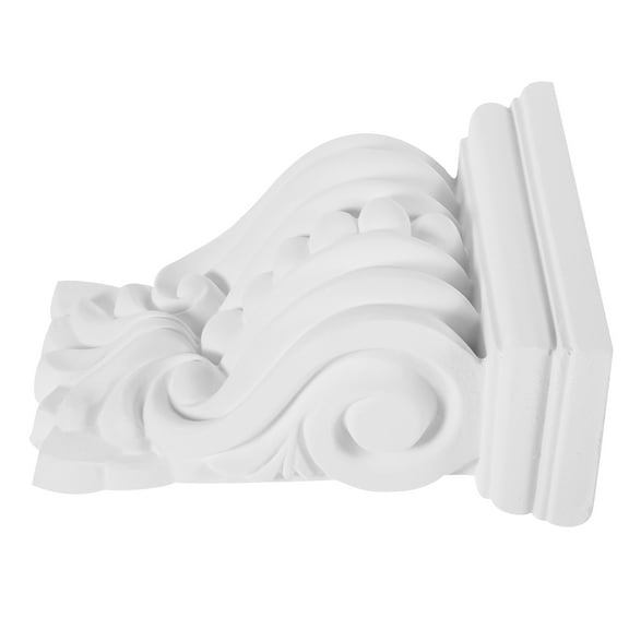 WORGEOUS European Corbels Gypsum Imitation Corbels Carved Decorative Corbels Home Decor