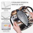 thumbnail image 5 of Haiem Realistic Cute Puppy Printed Lunch Bag Women, Lunch Box Lunch Bag for Women, Small Leakproof Cute Lunch Tote Large Capacity Reusable Insulated Cooler Lunch Container, 5 of 6