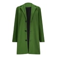 thumbnail image 5 of WOYY Girls Trench Coat Lapel Windbreaker Jacket Outerwear Wool Coat, Sizes 7-8, 5 of 5