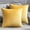Yellow, variant on Rewenti Linen & Velvet Pillow Cushion - Modern Large Backrest Bedside Lumbar Pillow, Living Room office Sofa Cushion, Solid Color Home Decor Pillow (Includes Insert) Home Decor