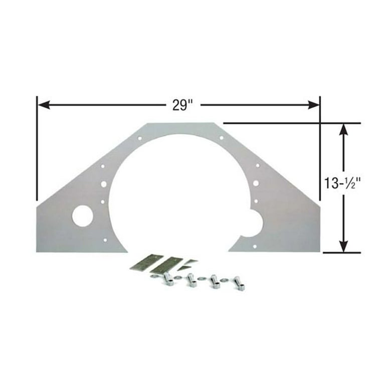 Competition Engineering C4030 Mid Motor Plate - Chevy Aluminum .188 Competition Engineering C4030 Mid Motor Plate - Chevy Aluminum .188