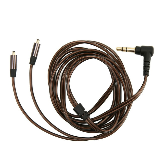 Cable de repuesto para auriculares de 3,9 pies, cable de sonido de repuesto flexible de baja pérdida de 3,5 mm para auriculares Vjjb N1