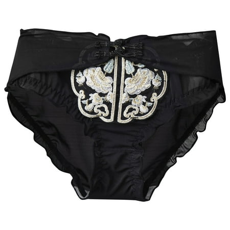 Underpants for Women Bikini Soft Stretch Underwear High Waisted No Show Panties Underpants Nylon Breathable Mesh Low Rise Brief Seamless Thong Plus Size Full Coverage Soft Stretch Boxer Shorts