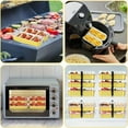 thumbnail image 6 of 100pack Mini Loaf Pans with Lids and Spoons Sealing Sticker, Black-Gold Rectangular Aluminum Foil Loaf Pans, Cake Containers for Barbecue, Cakes, Bread, Nice Kitchen Supplies for Daily Party, 6.8oz, 6 of 6