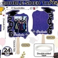 thumbnail image 4 of Abanico de graduación de la promoción de 2026 con asa | Accesorio de foto de graduación de doble cara | Recuerdo DIY para exhibir fotos | Recuerdo de fiesta para la celebración de graduación, 4 of 5