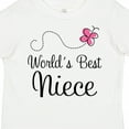 thumbnail image 4 of Inktastic Worlds Best Niece Girls Toddler T-Shirt, 4 of 5