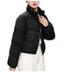 thumbnail image 2 of Parkas de manga larga para mujer, abrigo cálido con bolsillo, chaqueta larga de invierno, parkas de plumón para mujer, 2 of 9