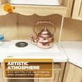 thumbnail image 4 of Golden Alloy Tea Set Props for Decor 2pcs Miniature Kitchenware Doll House Furnishings, 4 of 4