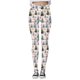 thumbnail image 4 of MKLEKYY Leggings deportivos para mujer Leggings para mujer Leggings de entrenamiento Pantalones con estampado navideño de bloques de color Leggings suaves y elásticos 1036, 4 of 4