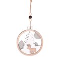 thumbnail image 1 of Fiudx Colgante de Árbol de Navidad, Diseño de Madera Tallada a Mano, Decoración Festiva, Decoración para Sala de Estar y Oficina, Perfecto para Árbol de Navidad, Tamaño 11,5 X 9 Cm, Juego de 1 Pieza, 1 of 1