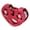 Red, variant on YAHHU 25KN Heavy Duty Aluminium Alloy Single Swivel Rope Pulley Block for Rock Climbing Mountaineering Rescue Caving, Max Rope Size 13mm / 0.51 inches, Anti-Rust Smooth Rotation, Red