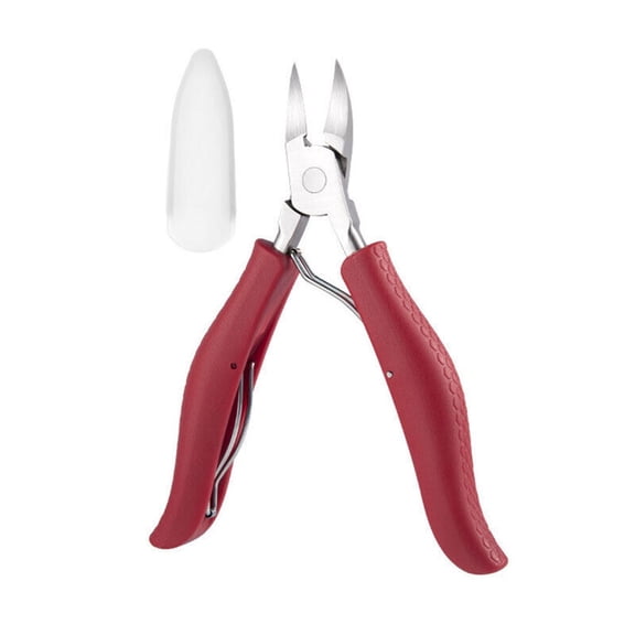 Heavy Duty Precision Nail Scissors for Thick Toenails - Nail for Home and Salon Use