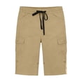 thumbnail image 6 of Hurxie Women's Cargo Shorts Quick Dry Athletic Shorts Lightweight Running Summer Hiking Shorts with Pockets Khaki,M, 6 of 6