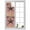 Red, variant on Window Privacy Film Texas Star Red Stained Glass Window Film Decorative Sun Block Window Cover Farmhouse Berry Wooden Vintage Window Clings Static Adhesive Sticker for Bathroom 23.6"x59"