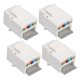 thumbnail image 2 of Módulo de red sin blindaje Sincero Cat6 50 piezas Conector RJ45 90 grados, 2 of 10
