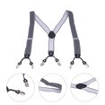 thumbnail image 3 of Women Suspenders, Thick Sturdy High Elasticity Durable Adjustable Suspenders  for Clothing Assistance for Clothing Matching, 3 of 8