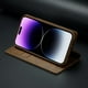 thumbnail image 4 of 2022 Ready: More Durable Leather iPhone 14/13/12/11 Pro/XS Max/Mini/XR/8/7 Plus SE Cover with Magnetic Flip, RFID Protection & Longer Life, 4 of 5