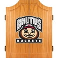 thumbnail image 3 of Ohio State University Dart Cabinet Includes Darts and Board, 3 of 3