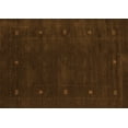 thumbnail image 1 of Ahgly Company Indoor Rectangle Abstract Orange Contemporary Area Rugs, 5' x 7', 1 of 1