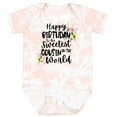 thumbnail image 3 of Inktastic Happy Birthday to the Sweetest Cousin in the World Girls Baby Bodysuit, 3 of 5