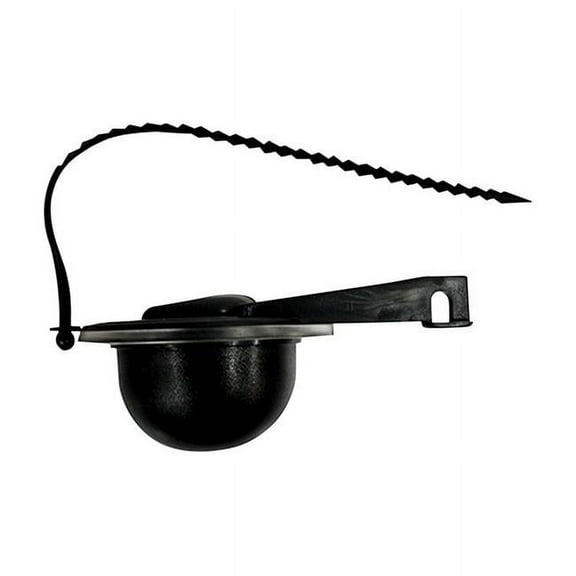 Cato 4700092 2.5 x 5.5 in. Plastic Toilet Flapper - Black