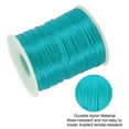 thumbnail image 4 of Uxcell 1.5 mm x 109 Yard Nylon Satin Cord 1.5 mm Beading String Braided Rope, Turquoise Blue, 4 of 6