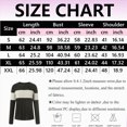 thumbnail image 4 of Towmus Womens Sweaters Trendy Color Block Tops Long Sleeve Shirts Fall Outfits Early Fall Fashion 2025 Winter Clothing, Khaki, L, 4 of 7