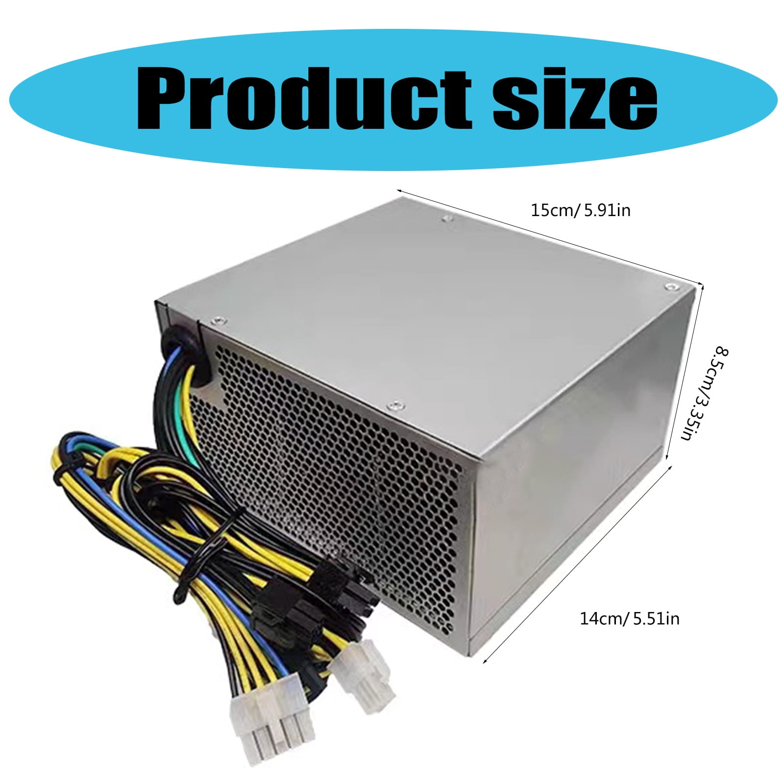 10Pin 500W Power Supply Unit B240NM-00 D240EPN-00 AC240EM-00 For M90t P340 P350 P348 Desktop Computers