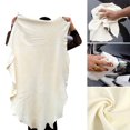 thumbnail image 1 of AMERTEER Chamois Cloth For Car Absorbent Drying Towel Natural Leather Irregular Shape  Cleaning Car Cloth, 1 of 11