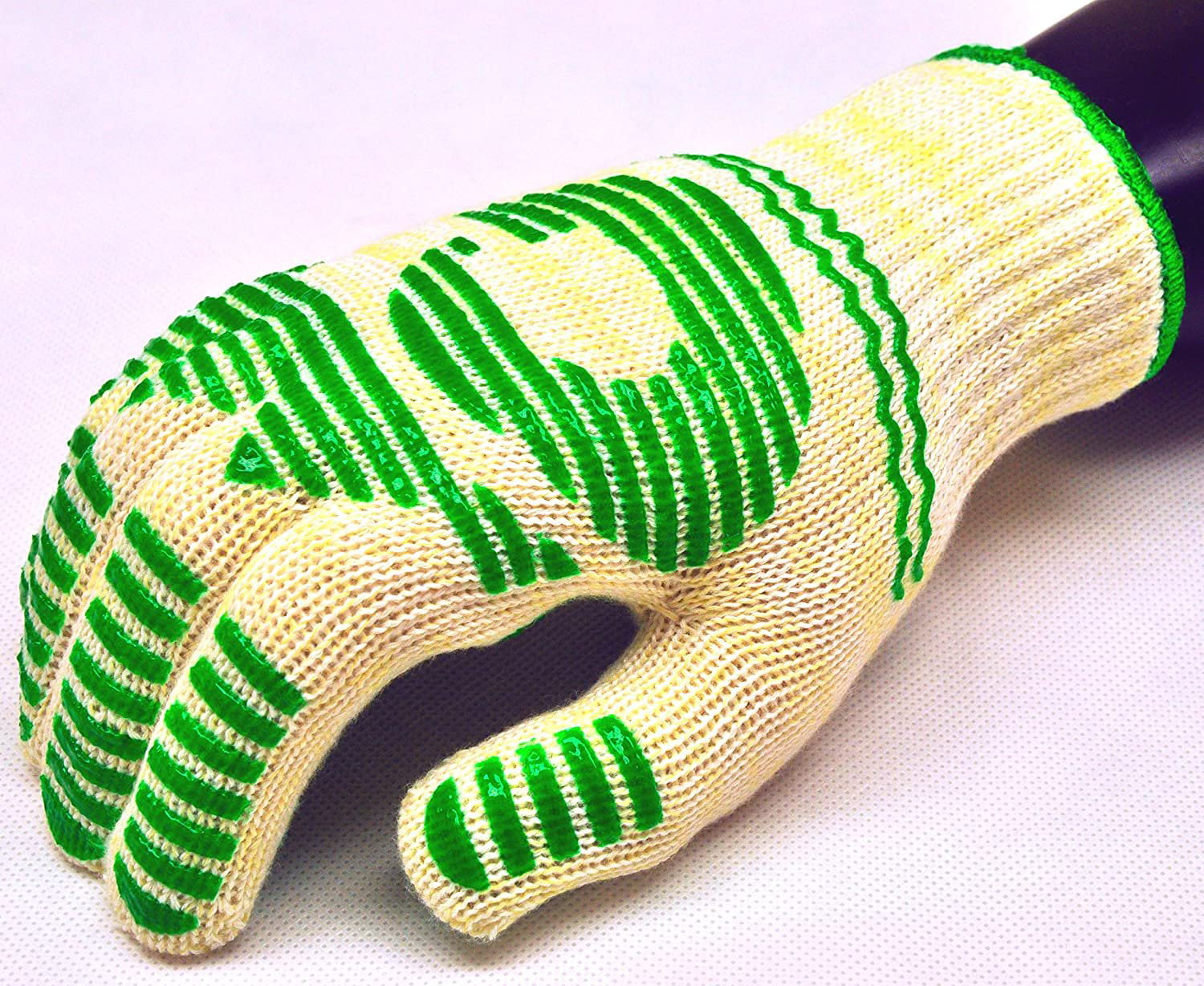 Oven Gloves BBQ Gloves Large 1 Piece G & F 1684S Dupont Nomex  & Kevlar  Heat Resistant Gloves 