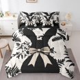 thumbnail image 1 of Erosebridal Easter Bowknot Rabbit Bedding Sets Twin Size,Groovy Floral Comforter Sets with Sheets,Animal Bedroom Decor,Reversible,7pcs, 1 of 5