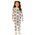 thumbnail image 4 of Boys Sweatsuit Set Soft and Cozy Long Sleeve Pajama Two Piece Sleepwear Loungewear for Kids and Toddlers, 4 of 4