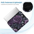thumbnail image 2 of FORMRS 15"-15.6" Laptop Sleeve Protective Case Soft Carrying Quilted Computer Bag Cover, Roses and Pearls, 2 of 7