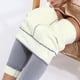thumbnail image 1 of Mujeres cálidas leggings espesar empuje la elasticidad femenino femenino noveno noveno pantalón adelgazar color sólido clima frío pantalones suaves gris ligero M Methold AP004665-08, 1 of 7