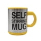 thumbnail image 2 of Vaso Mezclador De Plástico Taza eléctrica amarilla para mezclar café, agitador magnético automático para leche y café (1 unidad) JASKFLY, 2 of 7