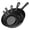 5 Pcs Black, variant on 5-Piece Pre-Seasoned Cast Iron Skillet Set (Non-Stick/Handle),Grilling/Cooking Set