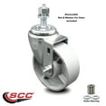 thumbnail image 2 of Semi Steel Swivel Threaded Stem Caster w/Roller Bearing - 4" Wheel & 1/2" Stem, 2 of 2